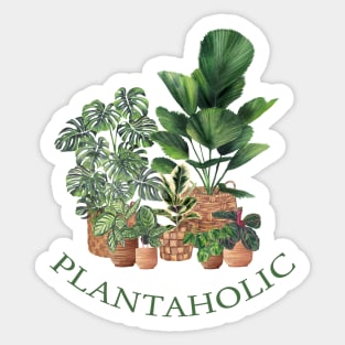 Plantaholic 5 Sticker